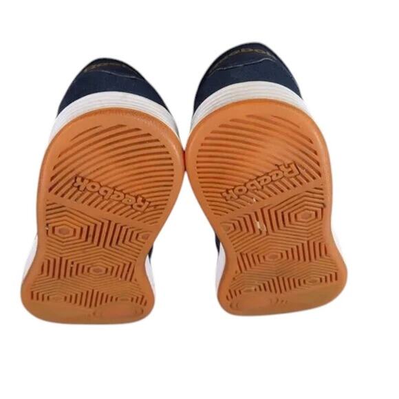 Reebok Shoes Womens 7.5 Sneakers Classic Lifestyle Trainers Blue Leather Lace Up - Picture 11 of 13